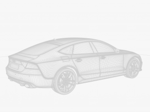 Audi RS 7 Sedan Model 3D