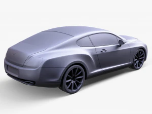 Бентли Континенталь 3D Модель