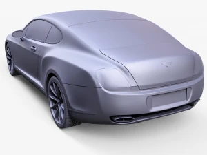 Бентли Континенталь 3D Модель