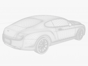 Bentley Continental Model 3D