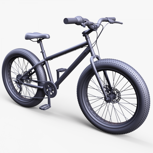 Bicycle Road Race 3D Model .c4d .max .obj .3ds .fbx .stl .blend 