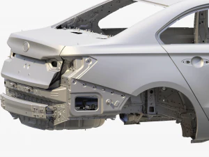 Body of Car High Detail 3D Model