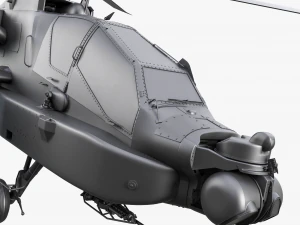 Boeing AH-64D Longbow Apache Attack Helicopter 3D Model