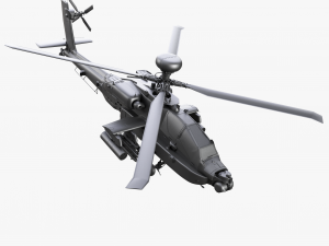 Boeing AH-64D Longbow Apache Attack Helicopter 3D मॉडल