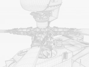 Boeing AH-64D Longbow Apache Attack Helicopter 3D Model