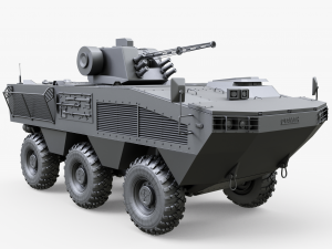 BTR Otaman 3 3D Model