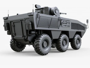 БТР Отаман 3 3D Модель