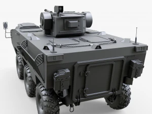 БТР Отаман 3 3D Модель