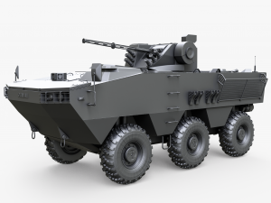 BTR Otaman 3 3D 模型