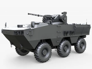 БТР Отаман 3 3D Модель