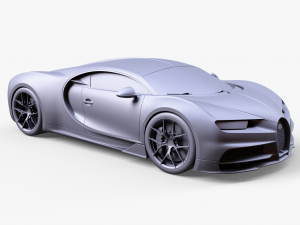 Bugatti Chiron Sport 3D Model