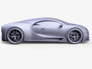 Bugatti Chiron Sport 3D Model