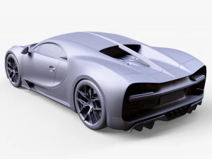Bugatti Chiron Sport 3D Model