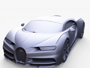 Bugatti Chiron Sport 3D Model