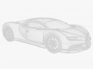 Bugatti Chiron Sport 3D Model