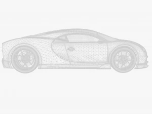 Bugatti Chiron Sport 3D Model