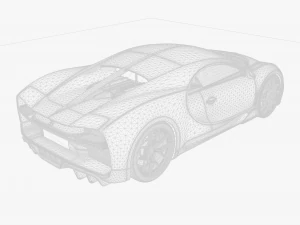 Bugatti Chiron Sport 3D Model