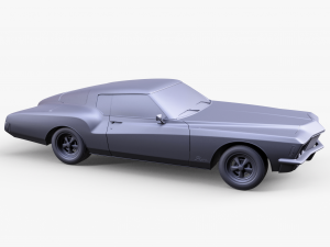 Buick Riviera 71 Modèle 3D