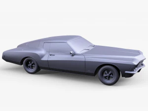 Buick Riviera 71 3D Model