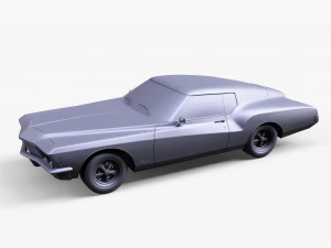 Buick Riviera 71 3D Model