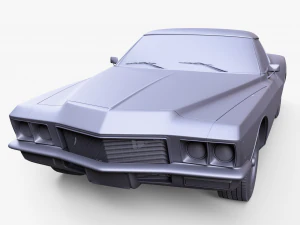 Buick Riviera 71 3D Model