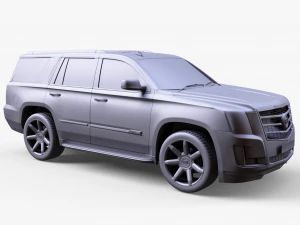 Cadillac Escalade Modèle 3D