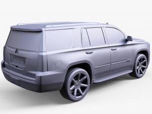 Cadillac Escalade 3Dモデル