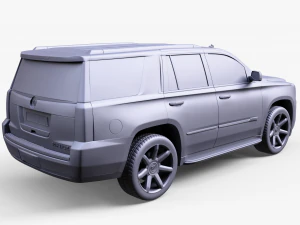 Cadillac Escalade Modello 3D