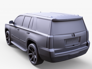 Cadillac Escalade 3Dモデル