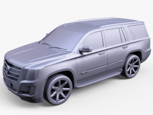 Cadillac Escalade 3Dモデル