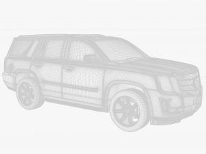 Cadillac Escalade 3Dモデル