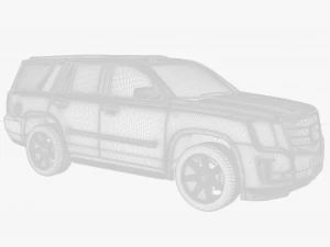 Cadillac Escalade Modello 3D