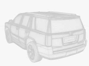 Cadillac Escalade 3Dモデル
