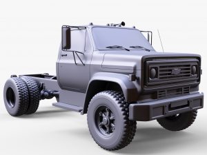 Chevrolet C70 Truck 3D Model