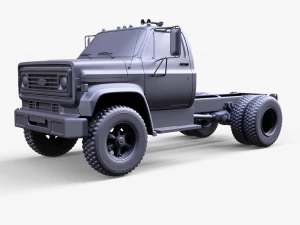 Chevrolet C70 Truck 3D Model