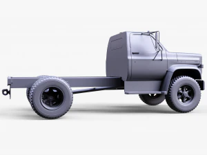 Chevrolet C70 Truck 3D Model