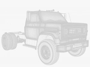 Chevrolet C70 Truck 3D Model