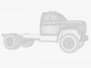 Chevrolet C70 Truck 3D Model