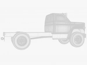 Chevrolet C70 Truck 3D Model