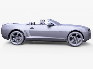 Chevrolet Camaro Convertible 2011 3D Model