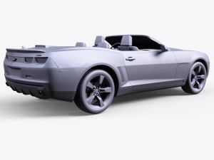 Chevrolet Camaro Convertible 2011 3Dモデル