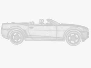 Chevrolet Camaro Convertible 2011 3Dモデル