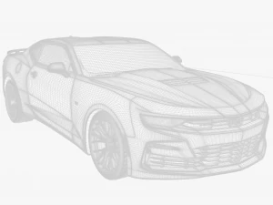 Chevrolet Camaro RS 3D Model