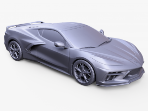 Chevrolet Corvette C Modello 3D