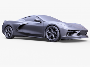 Chevrolet Corvette C 3D मॉडल