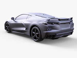Chevrolet Corvette C 3D Model