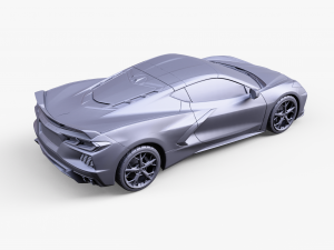 Chevrolet Corvette C 3D मॉडल