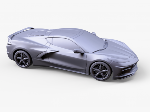 Chevrolet Corvette C 3D मॉडल