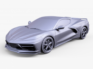 Chevrolet Corvette C 3D मॉडल
