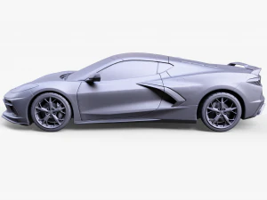 Chevrolet Corvette C 3D Model